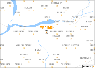 map of Yenidam