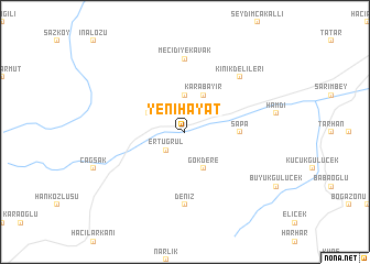 map of Yenihayat