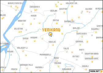 map of Yenikǝnd