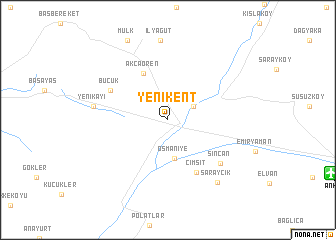 map of Yenikent
