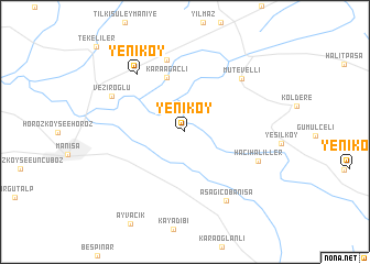 map of Yeniköy