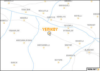 map of Yeniköy