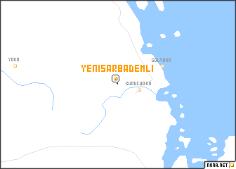 map of Yenişarbademli