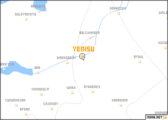 map of Yenisu