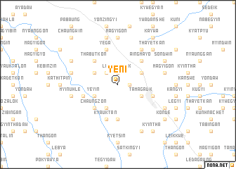 map of Yeni