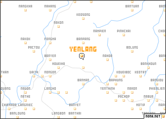 map of Yên Lãng