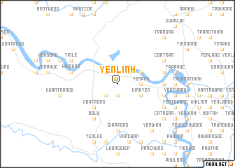 map of Yên Linh