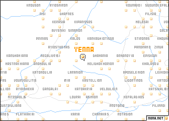 map of Yénna