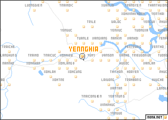 map of Yên Nghĩa