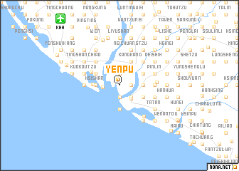 map of Yen-pu