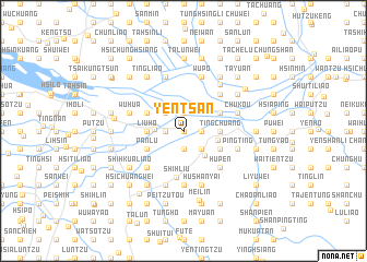 map of Yen-tsan