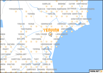 map of Yên Vinh