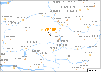 map of Ye-nwe