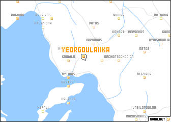 map of Yeorgoulaíika