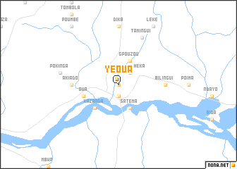 map of Yéoua