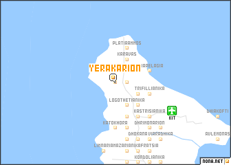 map of Yerakárion