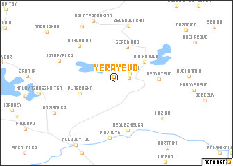 map of Yerayevo