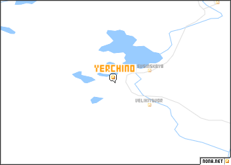 map of Yerchino