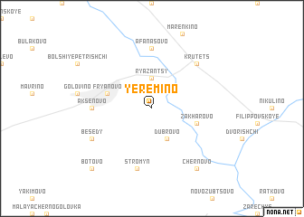 map of Yerëmino