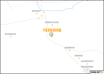 map of Yeremino