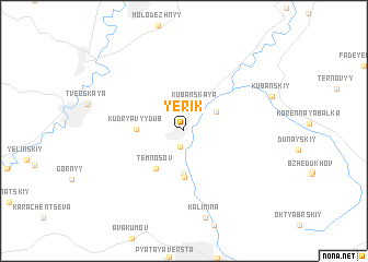 map of Yerik