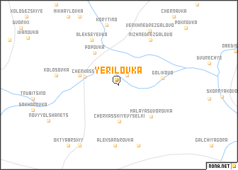 map of Yerilovka