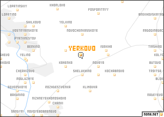 map of Yerkovo