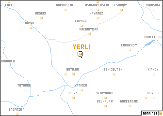 map of Yerli