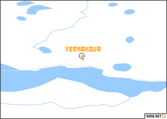 map of Yermakova