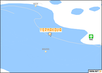 map of Yermakova
