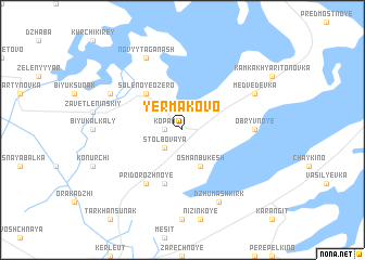 map of Yermakovo