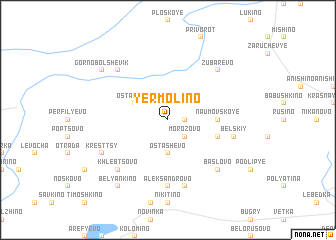 map of Yermolino