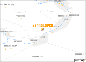 map of Yermolovka