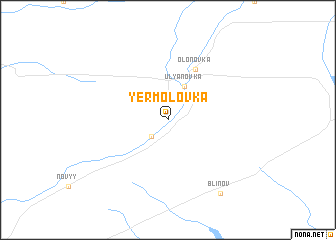 map of Yermolovka