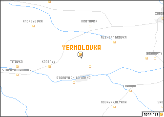 map of Yermolovka