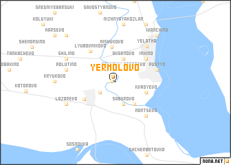 map of Yermolovo