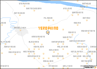 map of Yeropkino