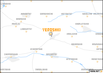map of Yeroshki
