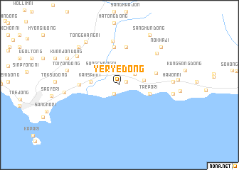 map of Yerye-dong