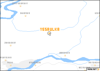 map of Yesaulka