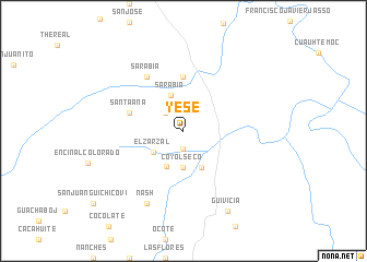 map of Yesé