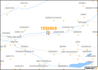 map of Yes\