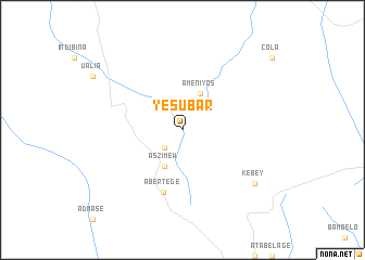 map of Yesubar