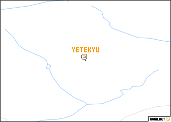 map of Yetëkyu