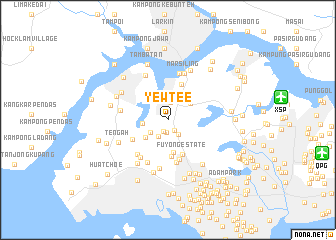map of Yew Tee