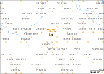 map of Yeyo