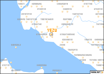 map of Yezu