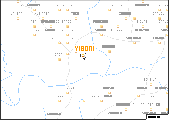 map of Yiboni