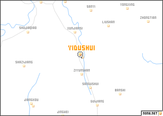 map of Yidushui