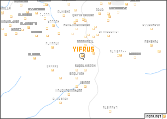 map of Yifrus